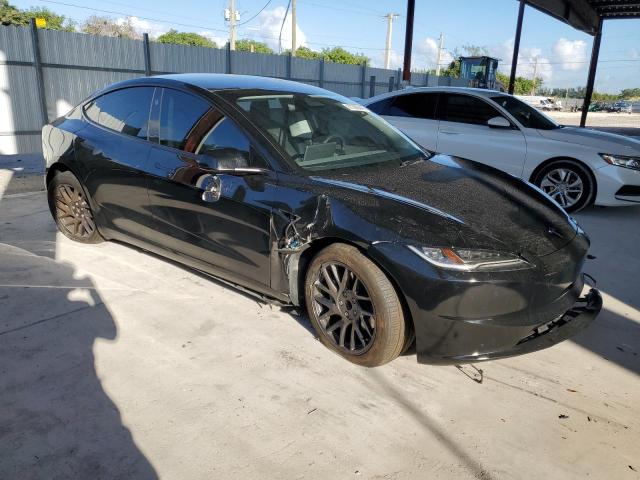 5YJ3E1EA4RF757083 - 2024 TESLA MODEL 3 Siyah fotoğraf 4