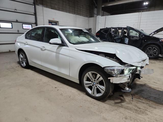 WBA8D9C53JEM34305 - 2018 BMW 330 XI WHITE photo 4