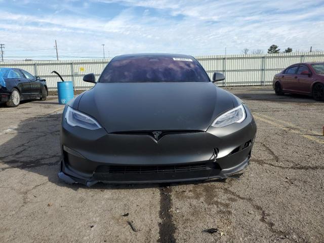 5YJSA1E50MF436712 - 2021 TESLA MODEL S BLACK photo 5