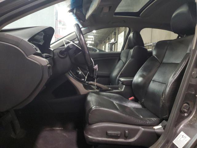 JH4CU2F63AC000162 - 2010 ACURA TSX GRAY photo 7