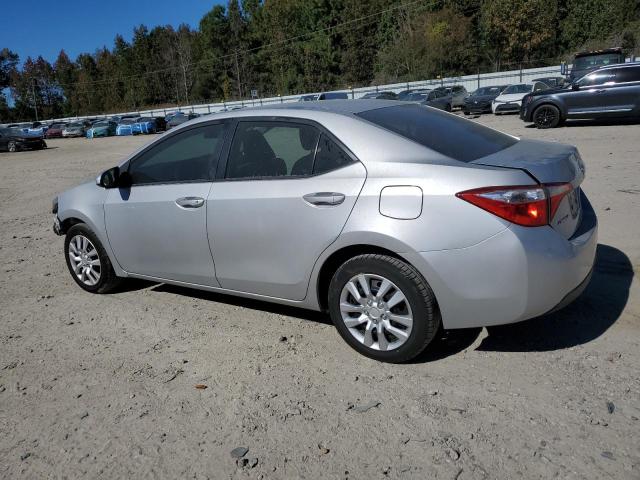 2T1BURHE2GC690416 - 2016 TOYOTA COROLLA L SILVER photo 2