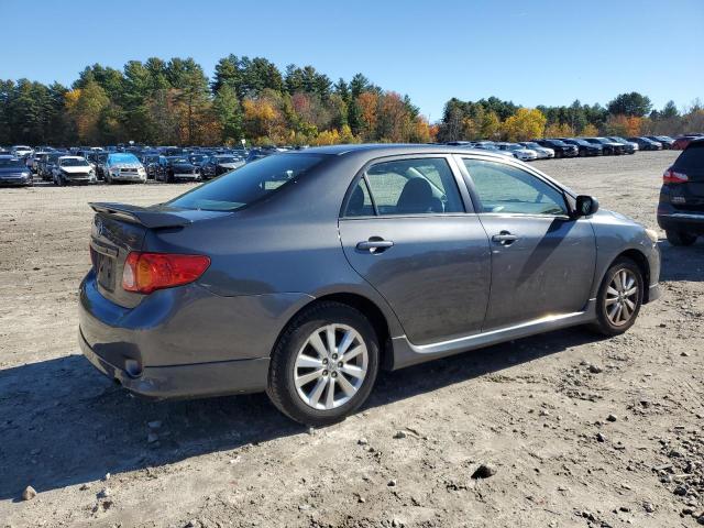 1NXBU4EEXAZ370502 - 2010 TOYOTA COROLLA BASE GRAY photo 3