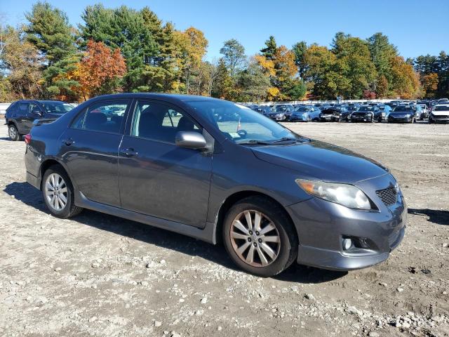 1NXBU4EEXAZ370502 - 2010 TOYOTA COROLLA BASE GRAY photo 4