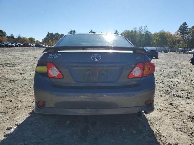 1NXBU4EEXAZ370502 - 2010 TOYOTA COROLLA BASE GRAY photo 6