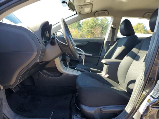 1NXBU4EEXAZ370502 - 2010 TOYOTA COROLLA BASE GRAY photo 7
