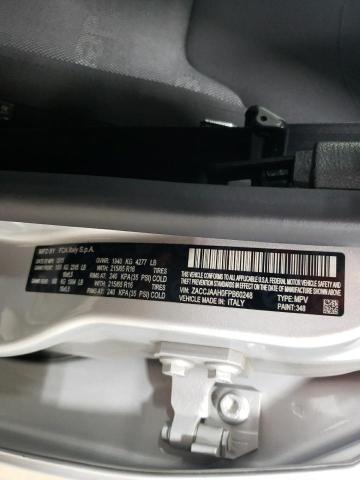 ZACCJAAH0FPB60248 - 2015 JEEP RENEGADE SPORT SILVER photo 13