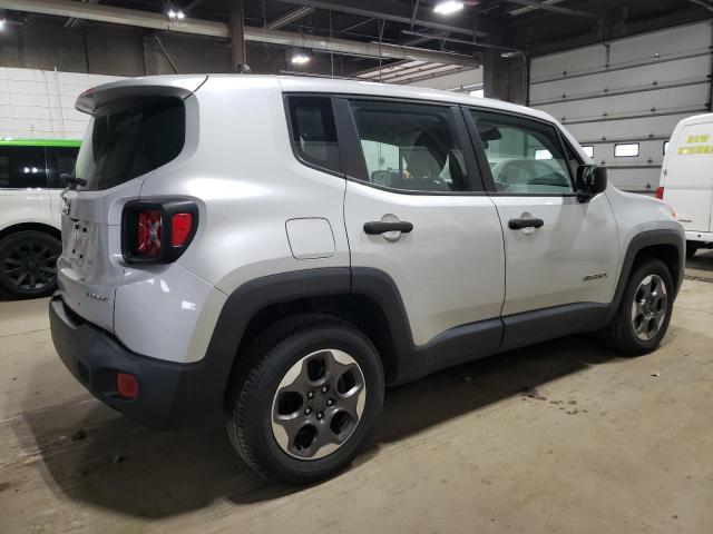 ZACCJAAH0FPB60248 - 2015 JEEP RENEGADE SPORT SILVER photo 3