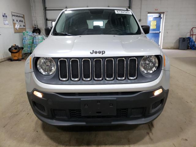 ZACCJAAH0FPB60248 - 2015 JEEP RENEGADE SPORT SILVER photo 5