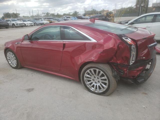1G6DJ1EDXB0156648 - 2011 CADILLAC CTS PERFORMANCE COLLECTION 红色 照片 2