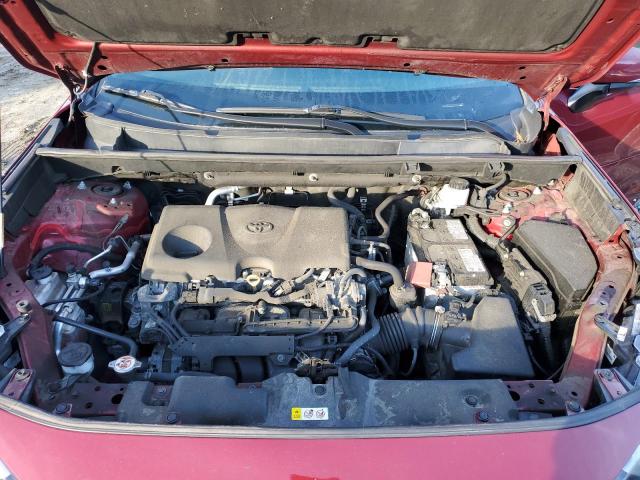 2T3P1RFV9NW281415 - 2022 TOYOTA RAV4 XLE RED photo 11