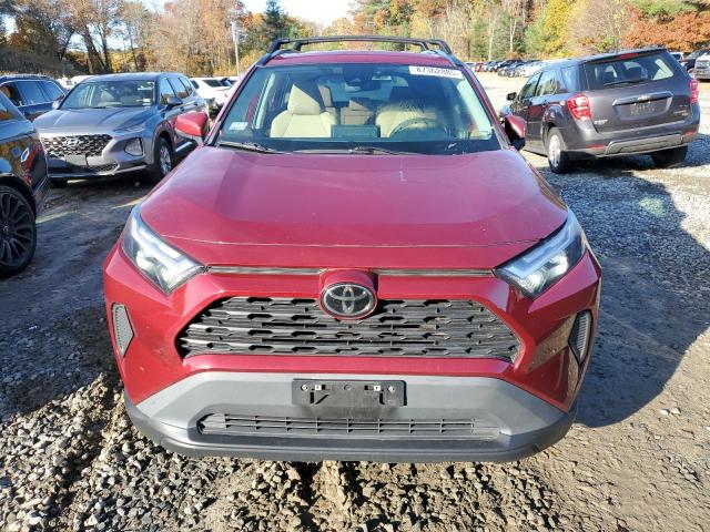 2T3P1RFV9NW281415 - 2022 TOYOTA RAV4 XLE RED photo 5