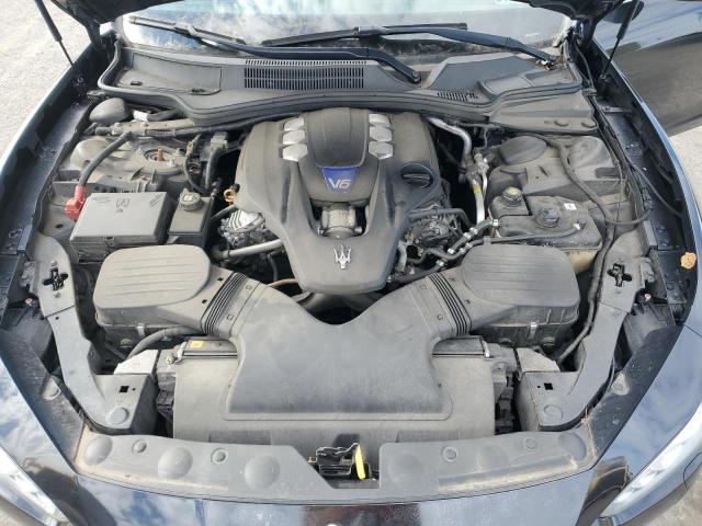 ZAM57RTA1F1136713 - 2015 MASERATI GHIBLI S შავი ფოტო 11