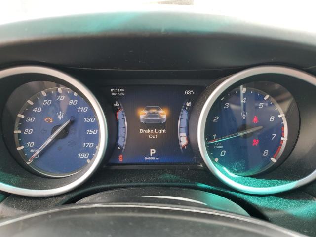 ZAM57RTA1F1136713 - 2015 MASERATI GHIBLI S შავი ფოტო 9