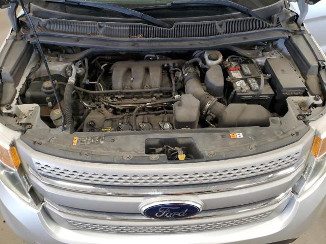 1FM5K8B8XEGC14568 - 2014 FORD EXPLORER SILVER photo 12