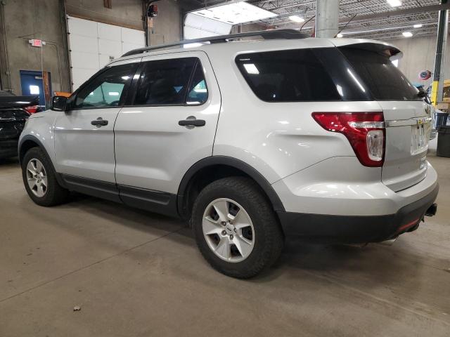 1FM5K8B8XEGC14568 - 2014 FORD EXPLORER SILVER photo 2