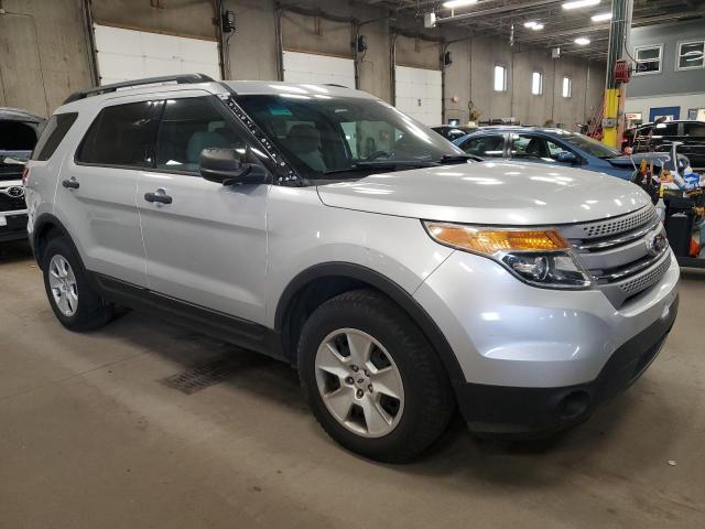 1FM5K8B8XEGC14568 - 2014 FORD EXPLORER SILVER photo 4