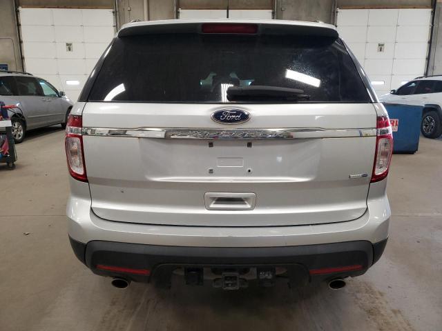 1FM5K8B8XEGC14568 - 2014 FORD EXPLORER SILVER photo 6