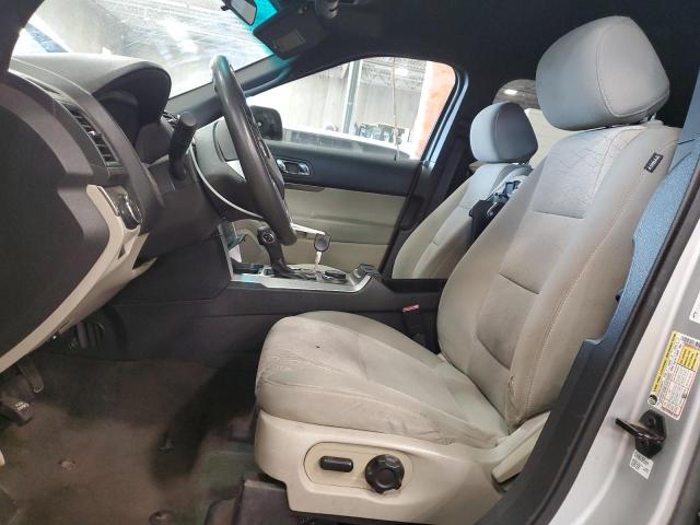 1FM5K8B8XEGC14568 - 2014 FORD EXPLORER SILVER photo 7