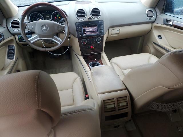 4JGBB8GB7BA701393 - 2011 MERCEDES-BENZ ML 350 4MATIC BLUE photo 8