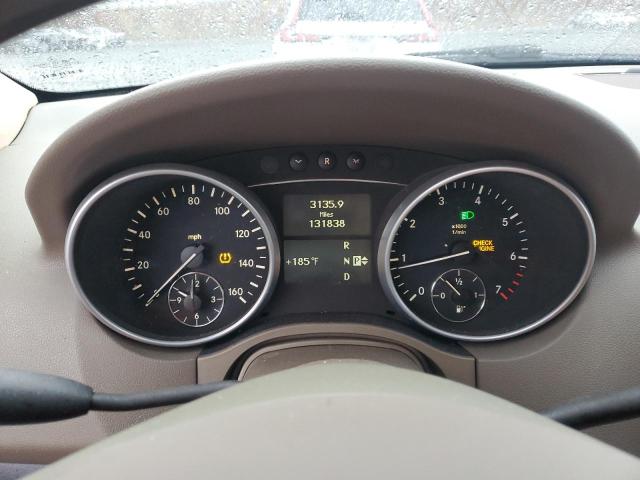 4JGBB8GB7BA701393 - 2011 MERCEDES-BENZ ML 350 4MATIC BLUE photo 9