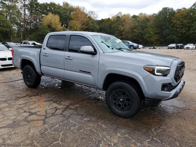 5TFAZ5CN3MX113341 - 2021 TOYOTA TACOMA DOUBLE CAB GRAY photo 4