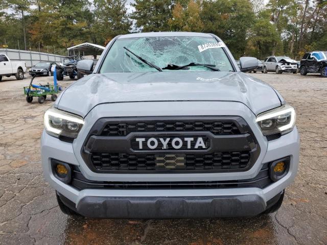 5TFAZ5CN3MX113341 - 2021 TOYOTA TACOMA DOUBLE CAB GRAY photo 5