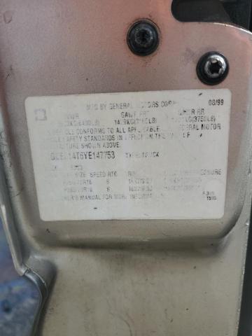 1GCEC14T6YE147753 - 2000 CHEVROLET SILVERADO C1500 ვერცხლისფერი ფოტო 13