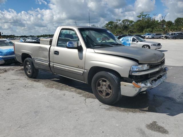1GCEC14T6YE147753 - 2000 CHEVROLET SILVERADO C1500 ვერცხლისფერი ფოტო 4