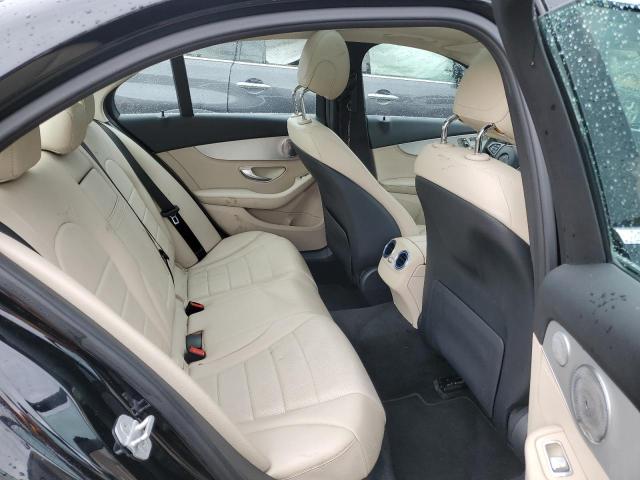 55SWF4KB1GU110340 - 2016 MERCEDES-BENZ C 300 4MATIC BLACK photo 10