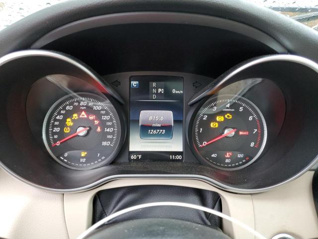 55SWF4KB1GU110340 - 2016 MERCEDES-BENZ C 300 4MATIC BLACK photo 9