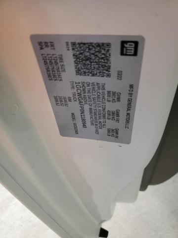 1GCWGAFP0N1180940 - 2022 CHEVROLET EXPRESS 白色 照片 13