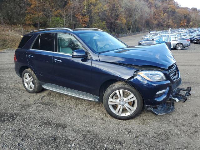 4JGDA5HB0EA419707 - 2014 MERCEDES-BENZ ML 350 4MATIC BLUE photo 4