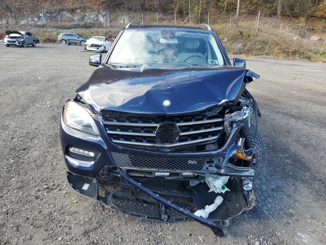 4JGDA5HB0EA419707 - 2014 MERCEDES-BENZ ML 350 4MATIC BLUE photo 5