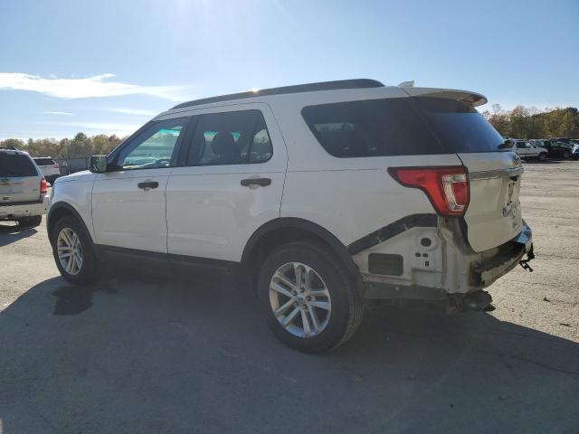 1FM5K8BH3HGA10375 - 2017 FORD EXPLORER WHITE photo 2