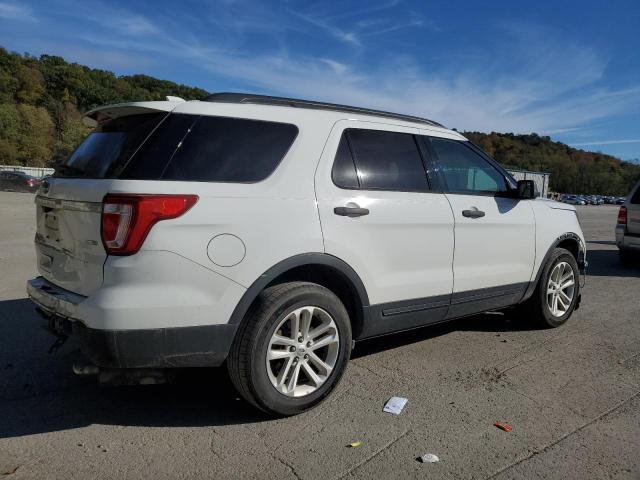 1FM5K8BH3HGA10375 - 2017 FORD EXPLORER WHITE photo 3