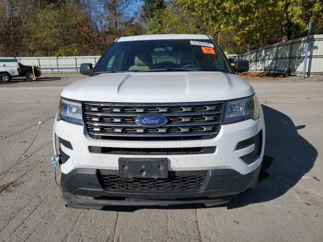 1FM5K8BH3HGA10375 - 2017 FORD EXPLORER WHITE photo 5
