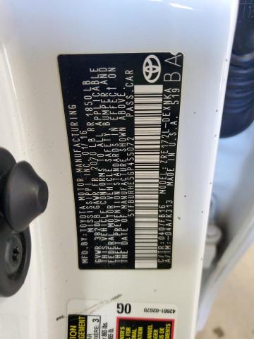 5YFBURHE5GP455072 - 2016 TOYOTA COROLLA L Weiß Foto 12