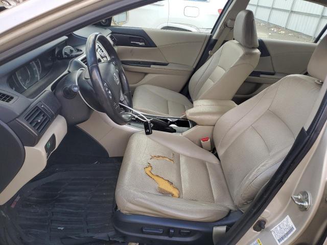 1HGCR2F87DA118639 - 2013 HONDA ACCORD EXL ბეჟი ფოტო 7
