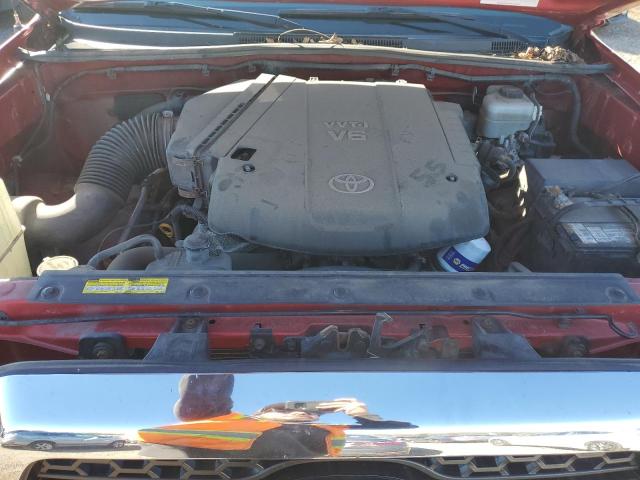 3TMLU4EN9BM075602 - 2011 TOYOTA TACOMA DOUBLE CAB წითელი ფოტო 11