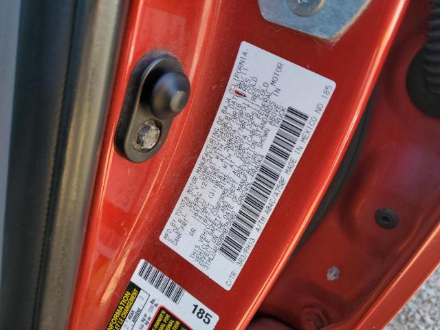 3TMLU4EN9BM075602 - 2011 TOYOTA TACOMA DOUBLE CAB წითელი ფოტო 12