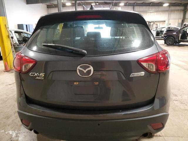 JM3KE4BY9G0693916 - 2016 MAZDA CX-5 SPORT GRAY photo 6