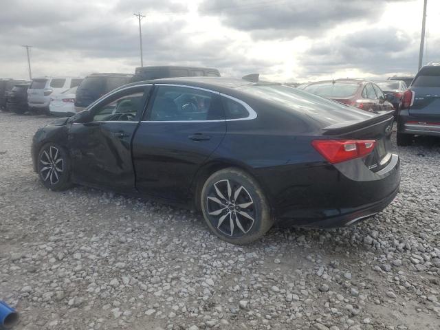 1G1ZG5ST1MF055480 - 2021 CHEVROLET MALIBU RS BLACK photo 2