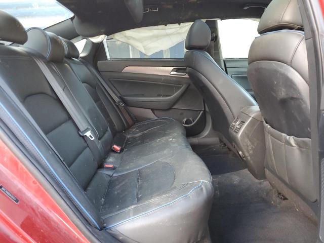 5NPE34AB0JH701517 - 2018 HYUNDAI SONATA SPORT Rojo foto 10