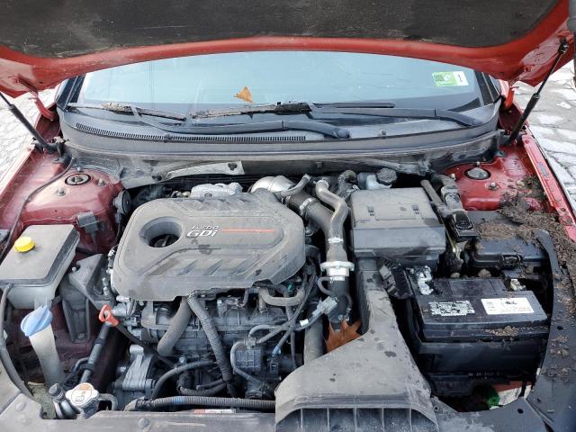 5NPE34AB0JH701517 - 2018 HYUNDAI SONATA SPORT Rojo foto 11
