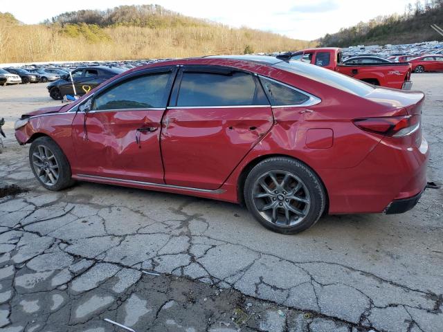 5NPE34AB0JH701517 - 2018 HYUNDAI SONATA SPORT Rojo foto 2