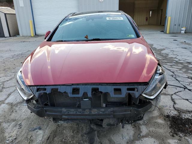 5NPE34AB0JH701517 - 2018 HYUNDAI SONATA SPORT Rojo foto 5