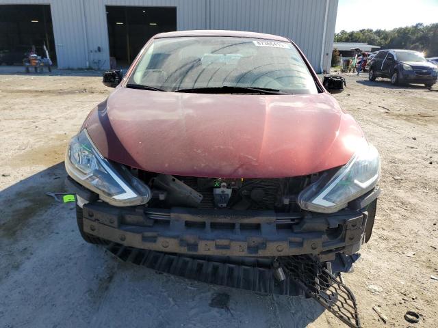 3N1AB7AP1KY395109 - 2019 NISSAN SENTRA S 红色 照片 5