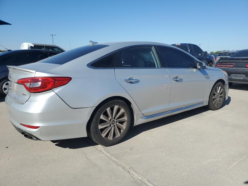 5NPE34AF2FH077102 - 2015 HYUNDAI SONATA SPORT 银色 照片 3