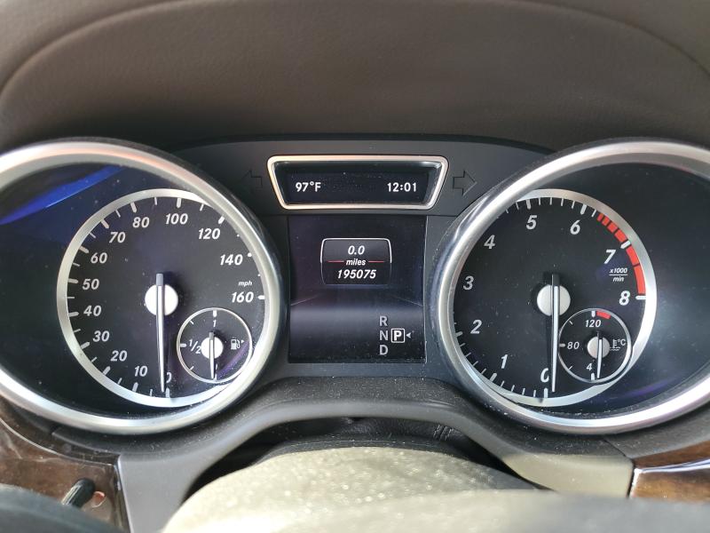 4JGDF7CE7EA381844 - 2014 MERCEDES-BENZ GL 450 4MATIC WHITE photo 9