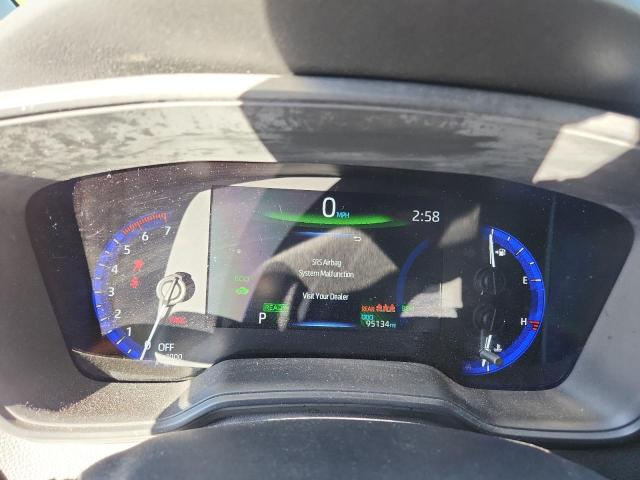 JTDEAMDE8MJ004555 - 2021 TOYOTA COROLLA LE BLACK photo 9